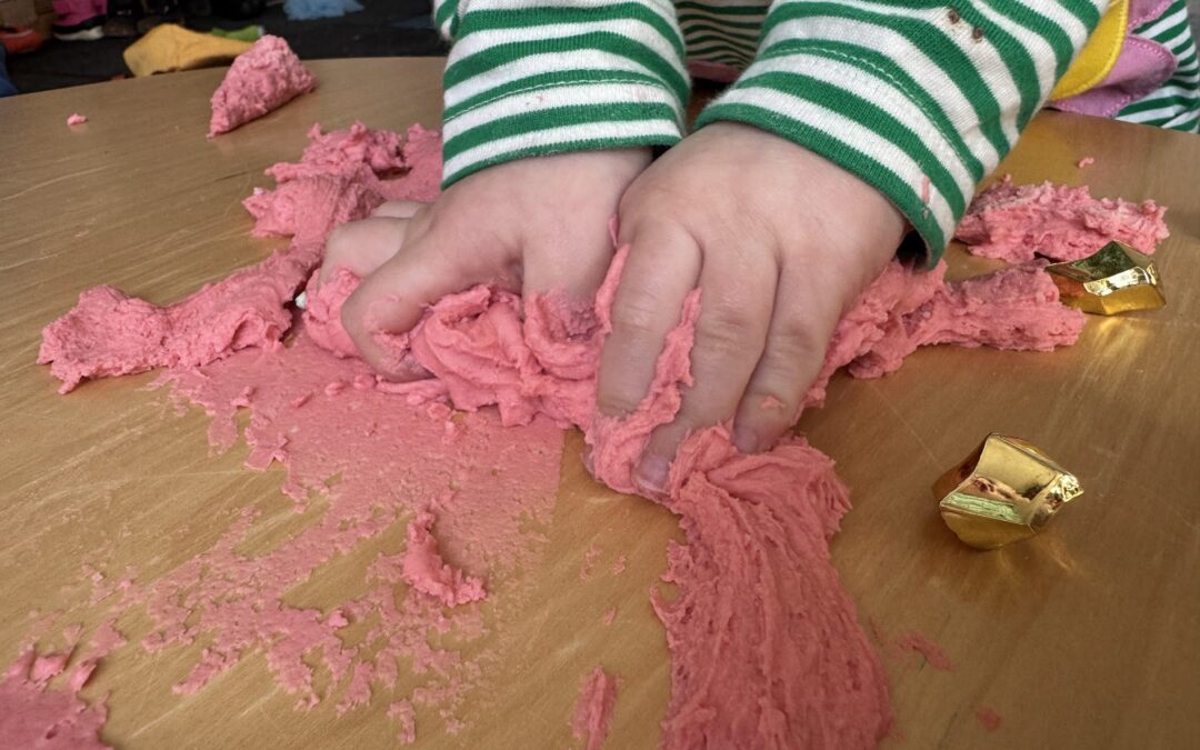Indoor Adventures: Sensory Play, Play Dough Fun, and a Special Valentine’s Celebration
