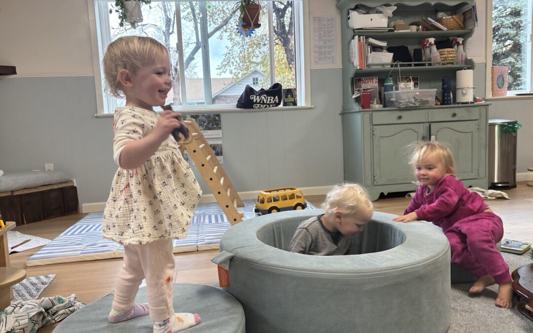 Big Body Play During Wintery Inside Time