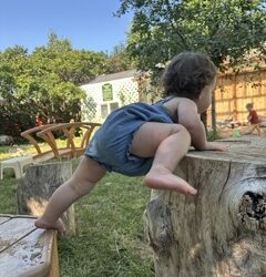 “Up high!”: A Story of Relativity from a Toddler Lens
